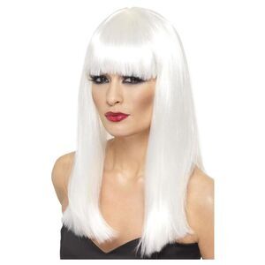 Smiffys Womens/Ladies Glamourama Wig / White